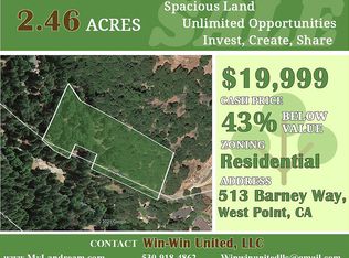 513 Barney Way #0, West Pt, CA 95255