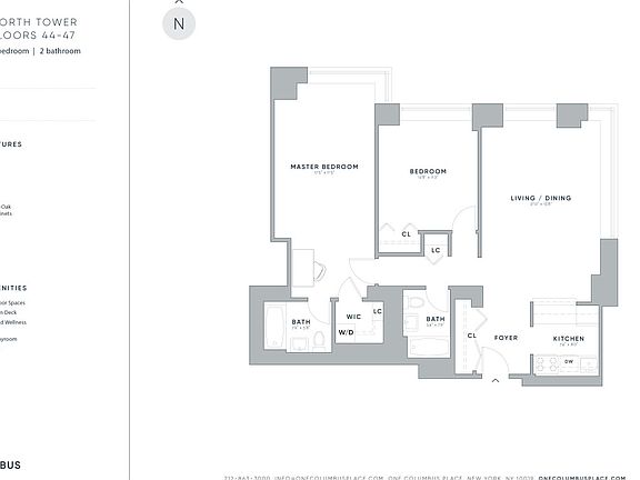 2nd image of 1 Columbus Pl APT N47a
