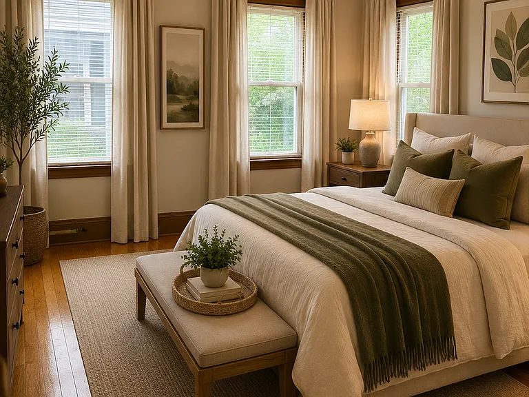 AI Decorated Bedroom