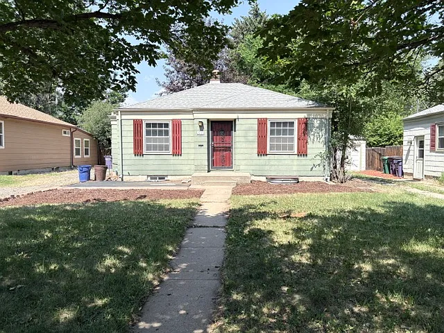 Front of house. We'll be putting a few native grasses in the front