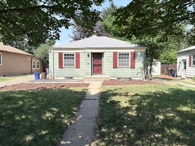 Front of house. We'll be putting a few native grasses in the front