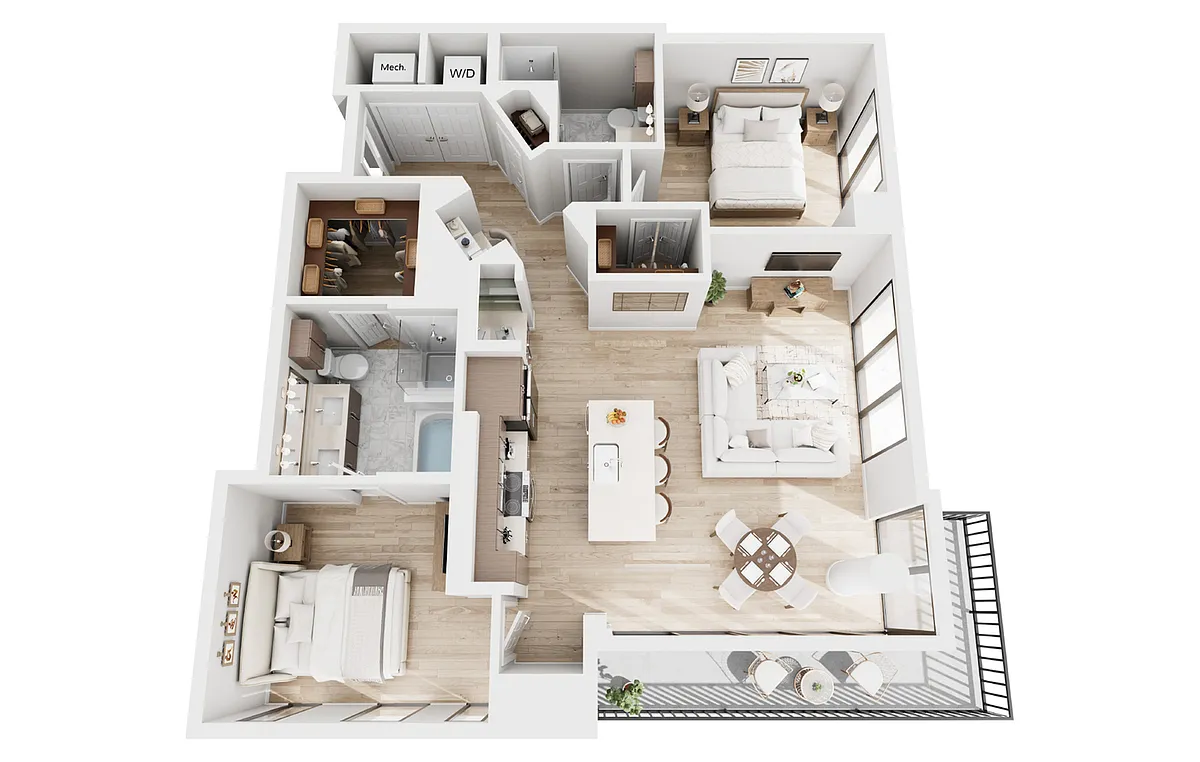 Floor plan B8