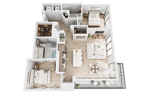 Floor plan B8