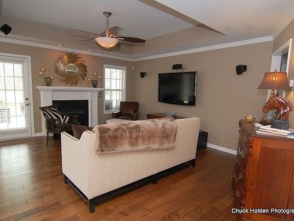 Family Room with Beautiful Features