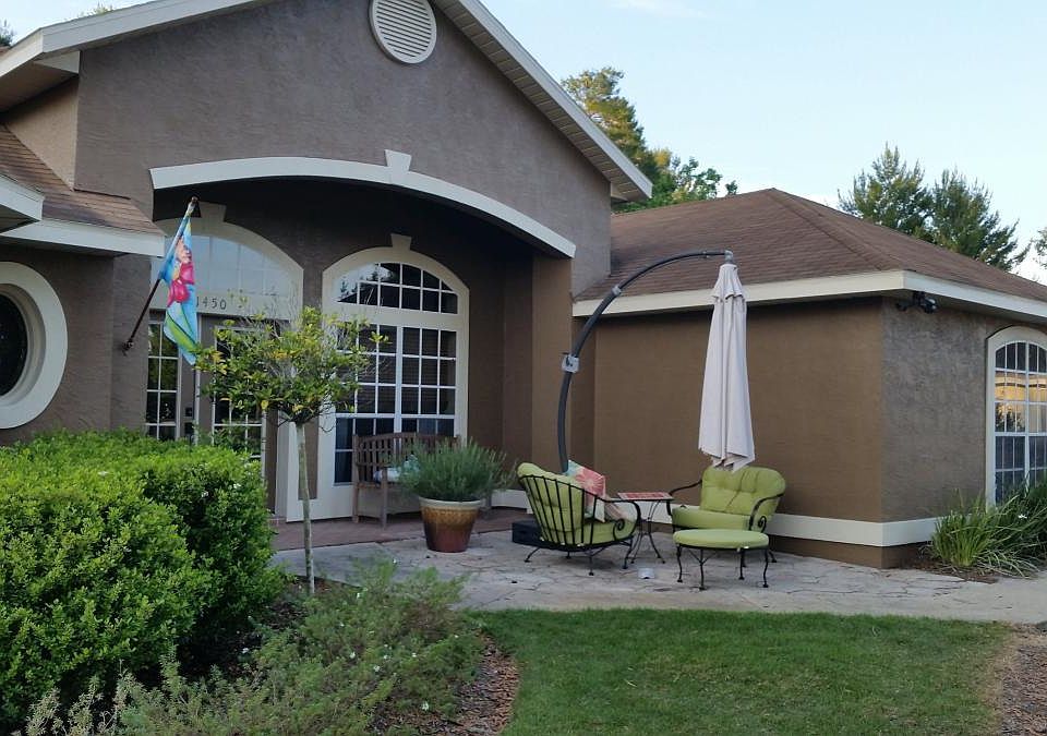 Front of house (from prior occupants)