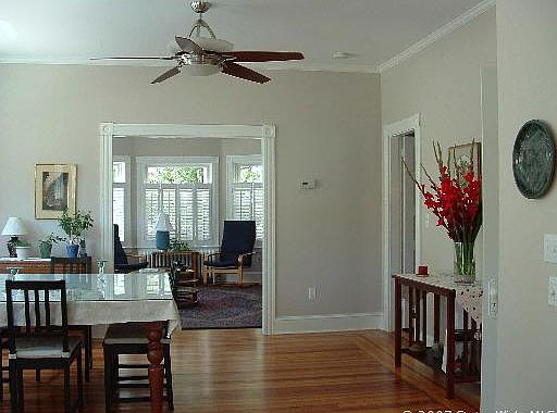 dining area & living area