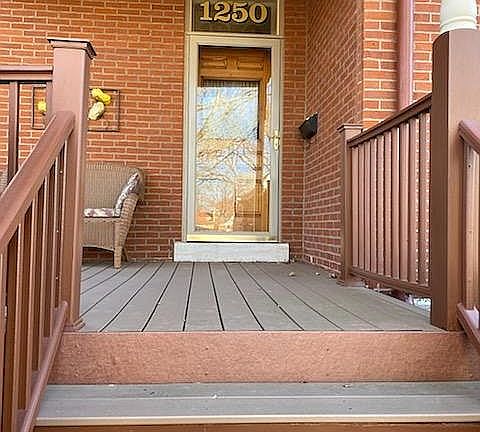 Composite deck and railing