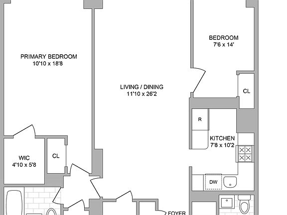 2nd image of 155 W 68th St APT 29C