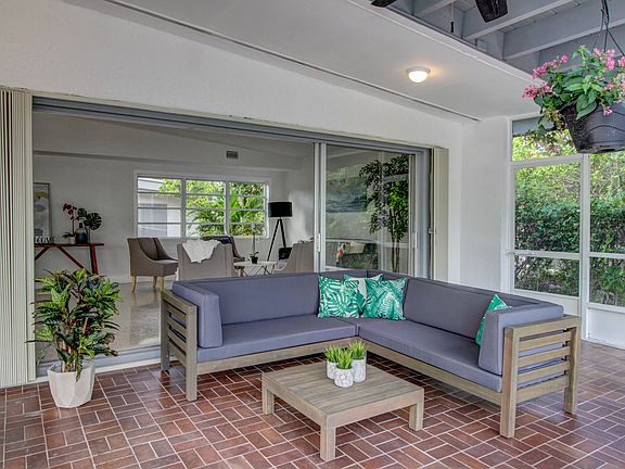 Big pool patio with BBQ area