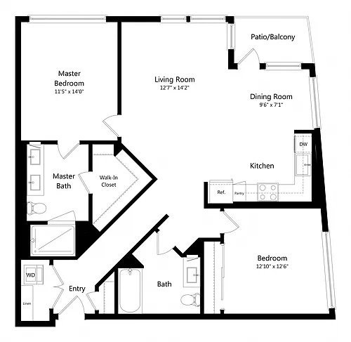 Floor plan B3