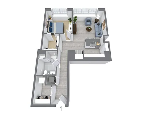 Floor plan B18