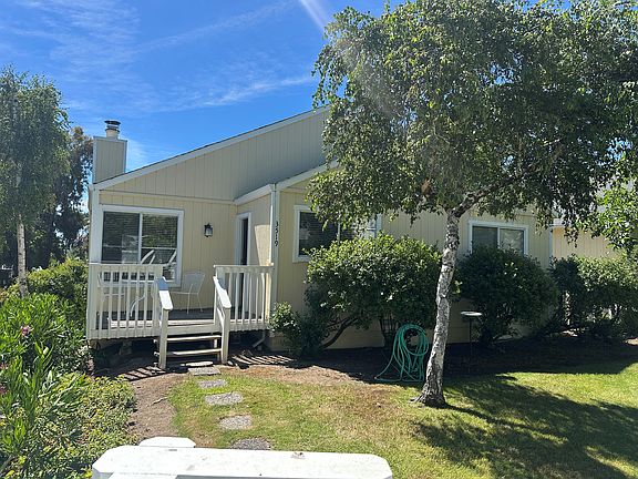 Rear view of house