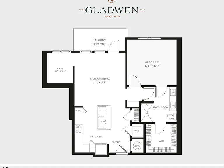 A5 floor plan Gladwen Wendell Falls