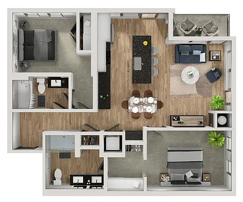 Floor plan B4