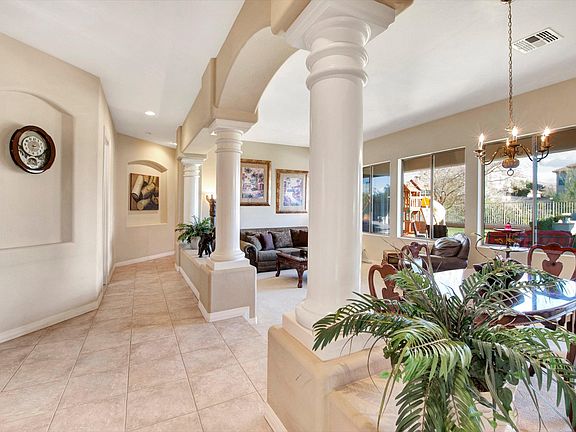 formal living and dining room