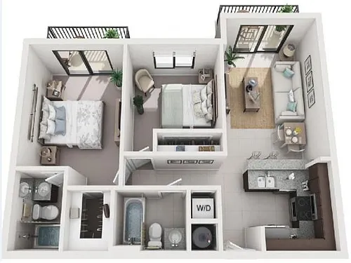 Floor plan Santiago