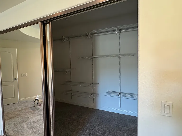 Main Master Bedroom walk in closet,