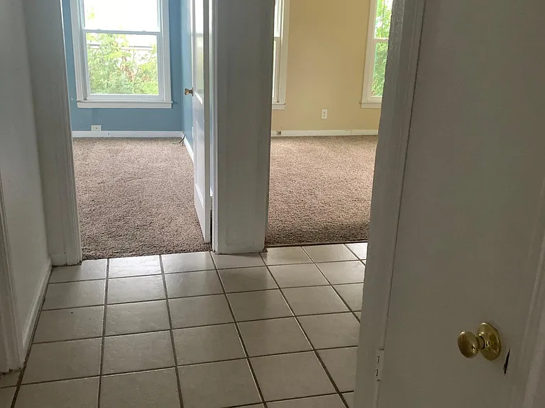 Two of three bedrooms