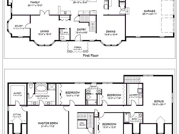 Johnsville floor plan