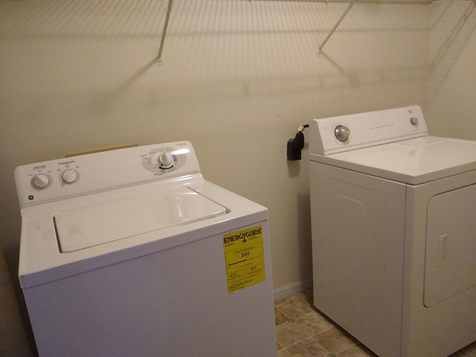 Laundry and storage room