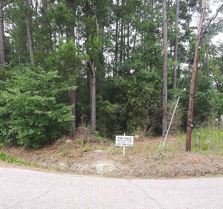 Wooded corner lot.