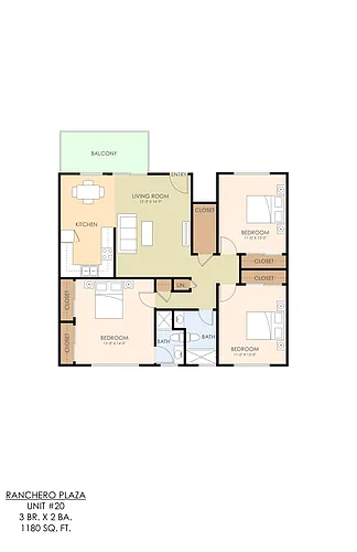 Floor plan 3 Bredroom