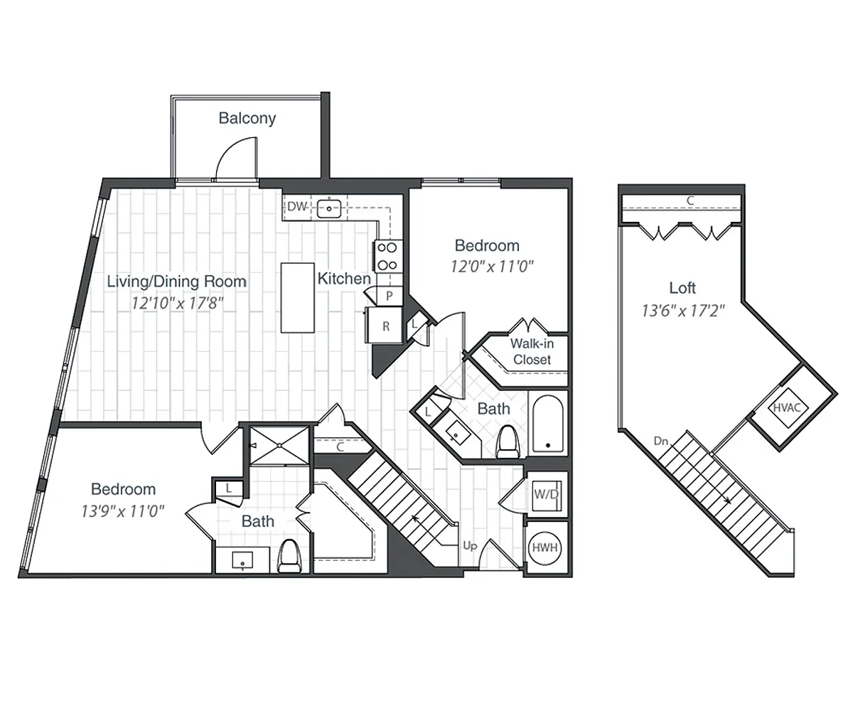 Floor plan B16L-1387