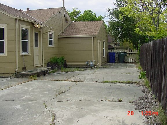 View from rear yard to St.
