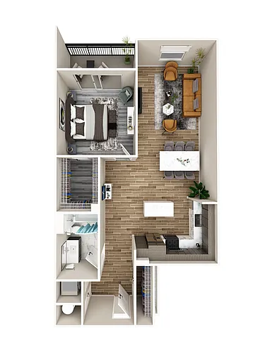Floor plan A51T