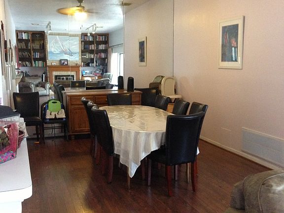 Dining Room w/mirrored wall