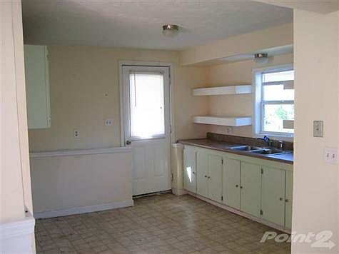 Kitchen with room for eating area.