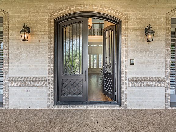Iron double Door Entry