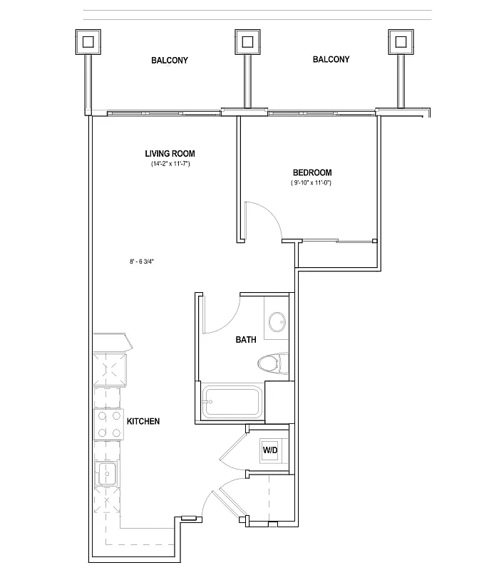 Floor plan 1A1