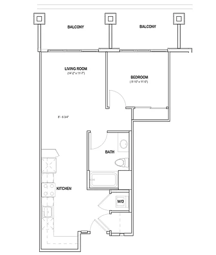 Floor plan 1A1