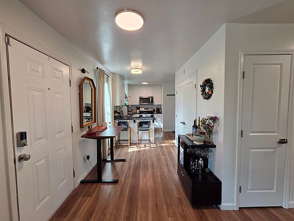 Flex Space from Living Room to Kitchen. Includes Front Entrance, Pantry, Laundry Closet, and Storage Closet