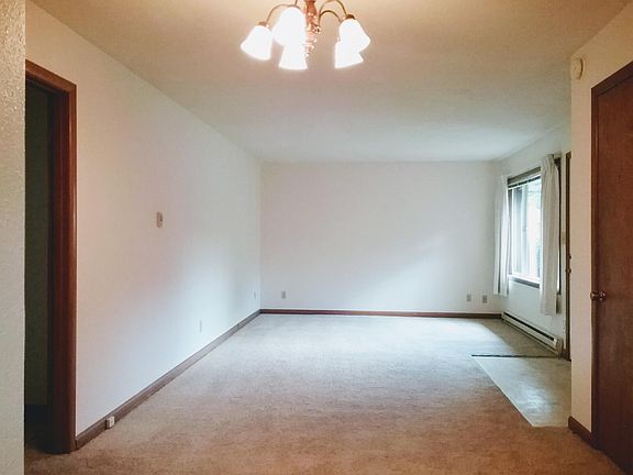 Living room and entryway