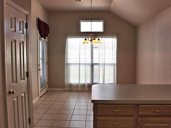 Separate dining area