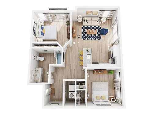 Floor plan B1