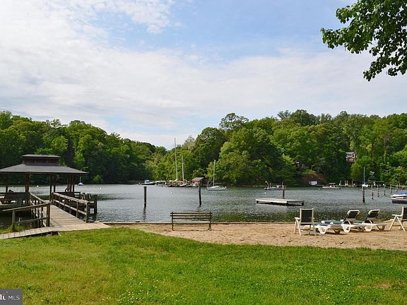 Beach, pier and water access area