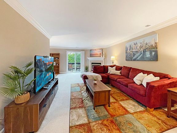 Living Room with Fireplace