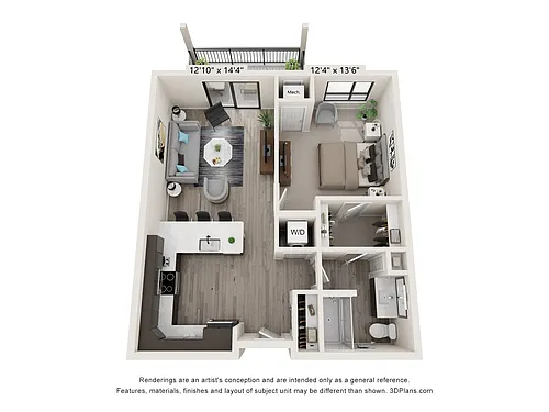 Floor plan A3A