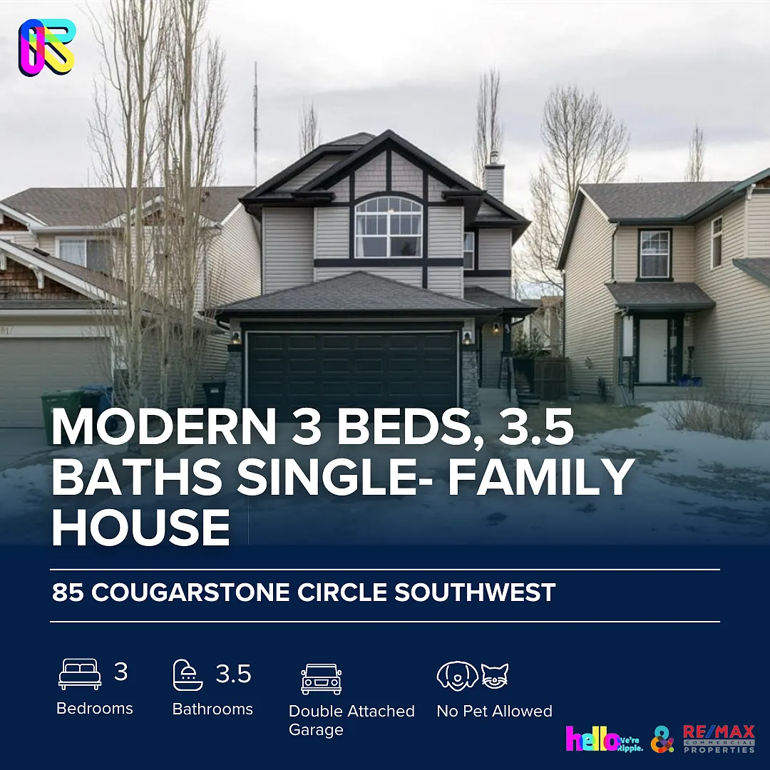 85 Cougarstone Circle SW, Calgary - N/A — Photo 1