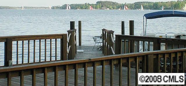 Deep water Lake Norman property just off the main channel. 200ft of lake front