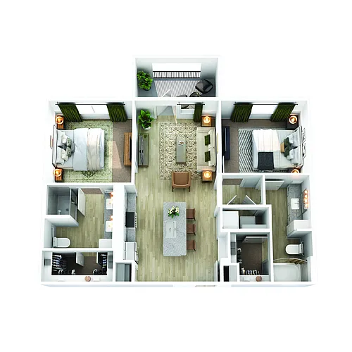 Floor plan B1