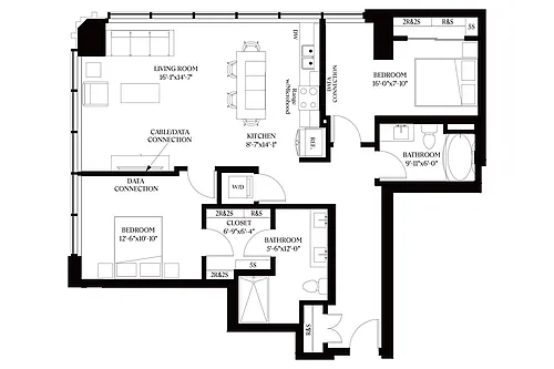 Floor plan The Michelle