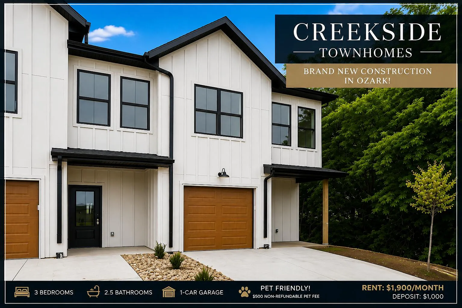 3 bed, 1725 sqft, $1,900 — Photo 1