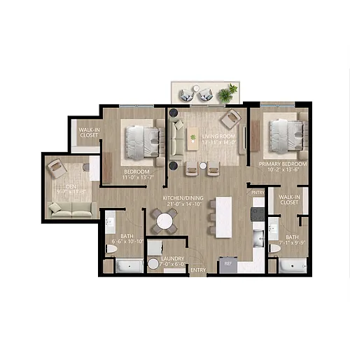 Floor plan Ember