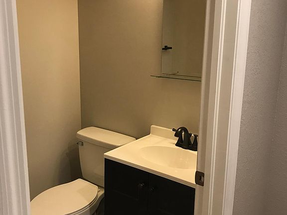 1/2 bathroom downstairs 