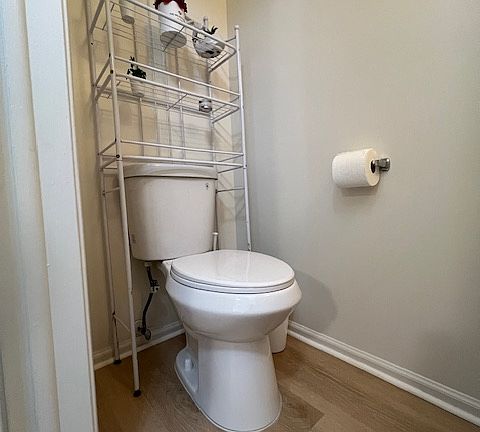 half-bath downstairs