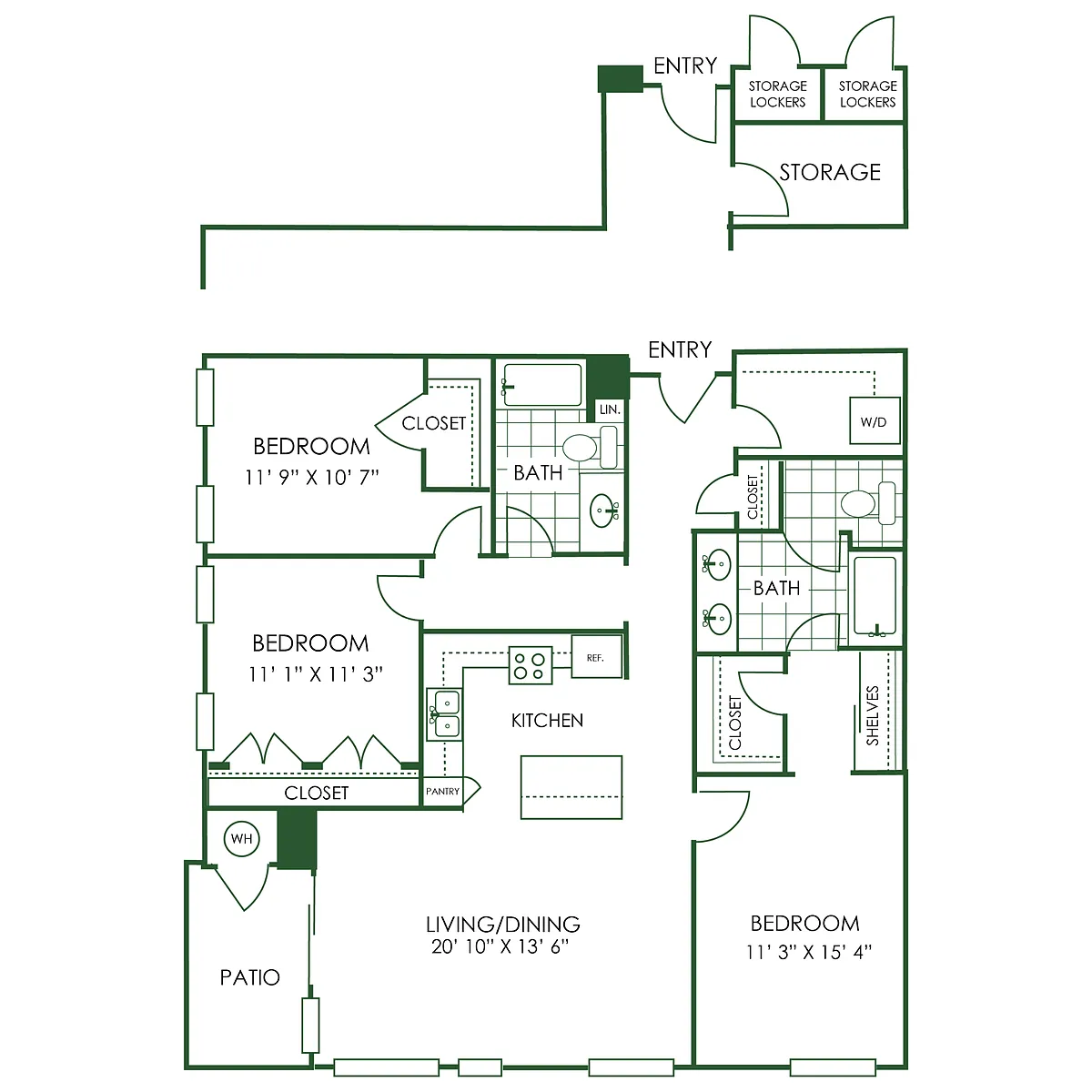 Floor plan C1